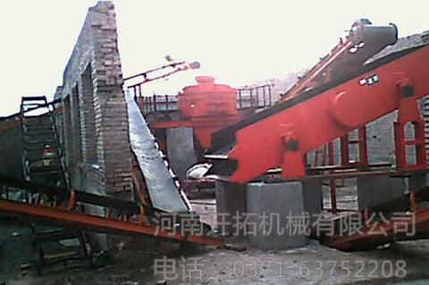 山西長(zhǎng)治制砂機(jī)生產(chǎn)線現(xiàn)場(chǎng)1